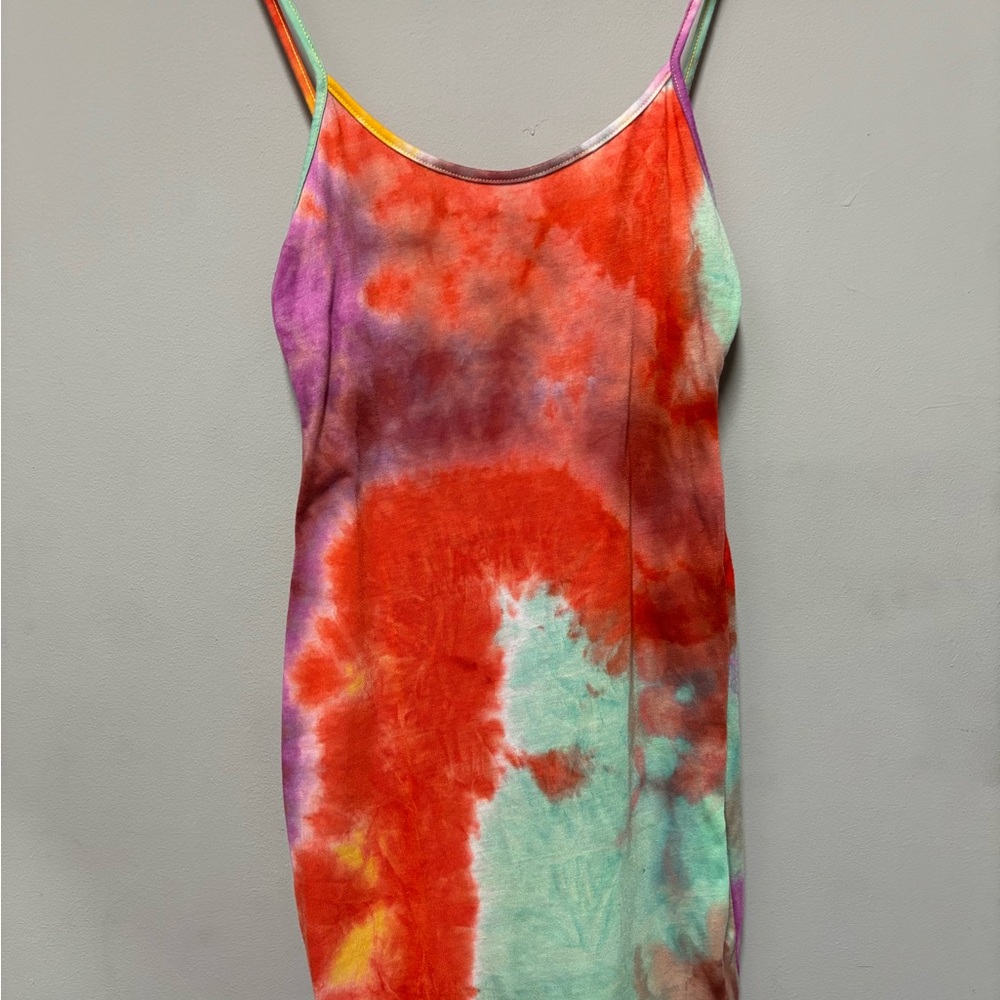 SHEIN Multicolor Tie-Dye Top